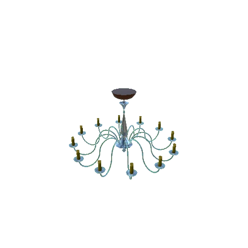 Crystal Chandelier_LOD1